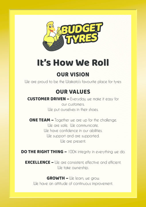 It's How We Roll Vision Statement